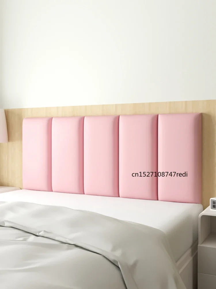 Décoration murale pour tête de lit cuir