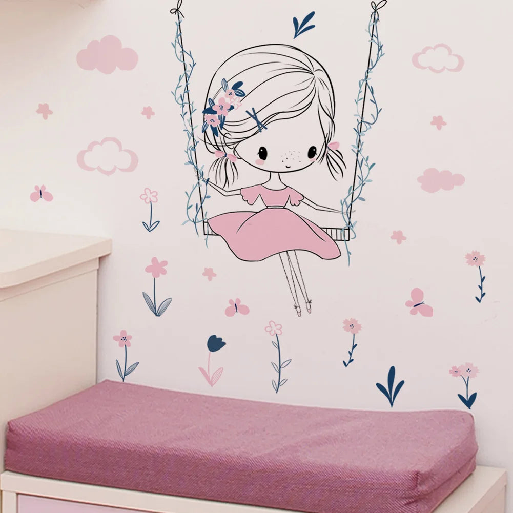 Décoration murale fille