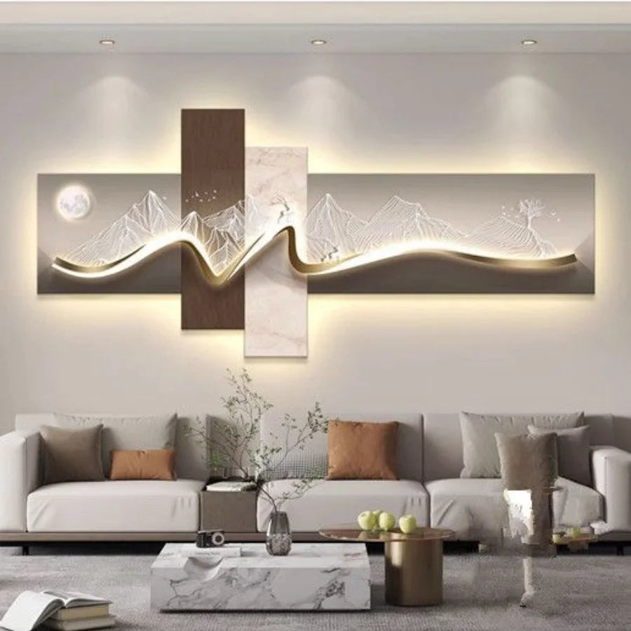 Tableau décoration murale led