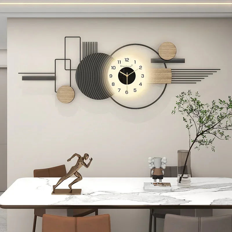 Horloge murale décorative salon