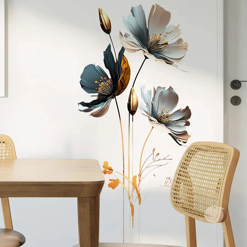 Décoration florale murale