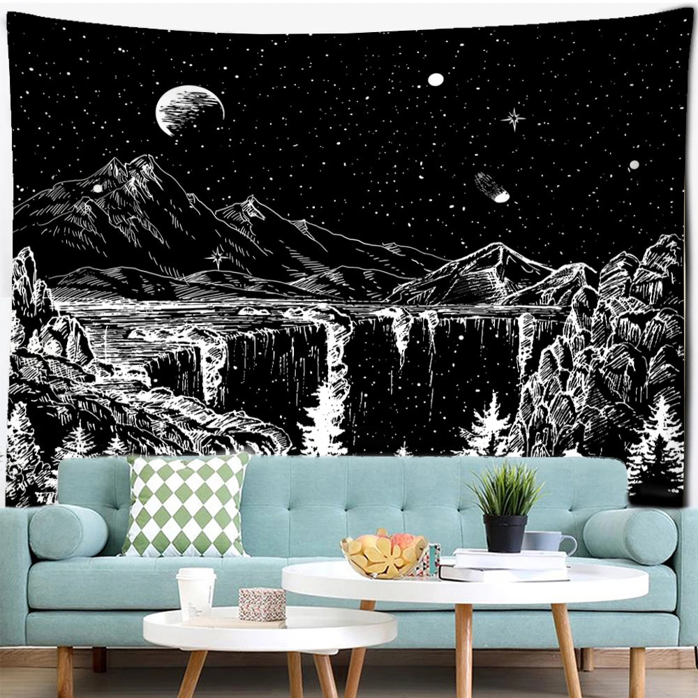 Décoration murale au-dessus du lit