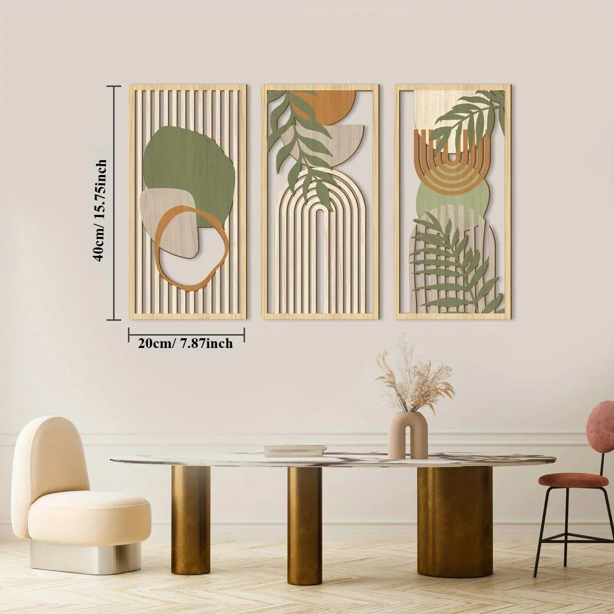 Décor mural bois