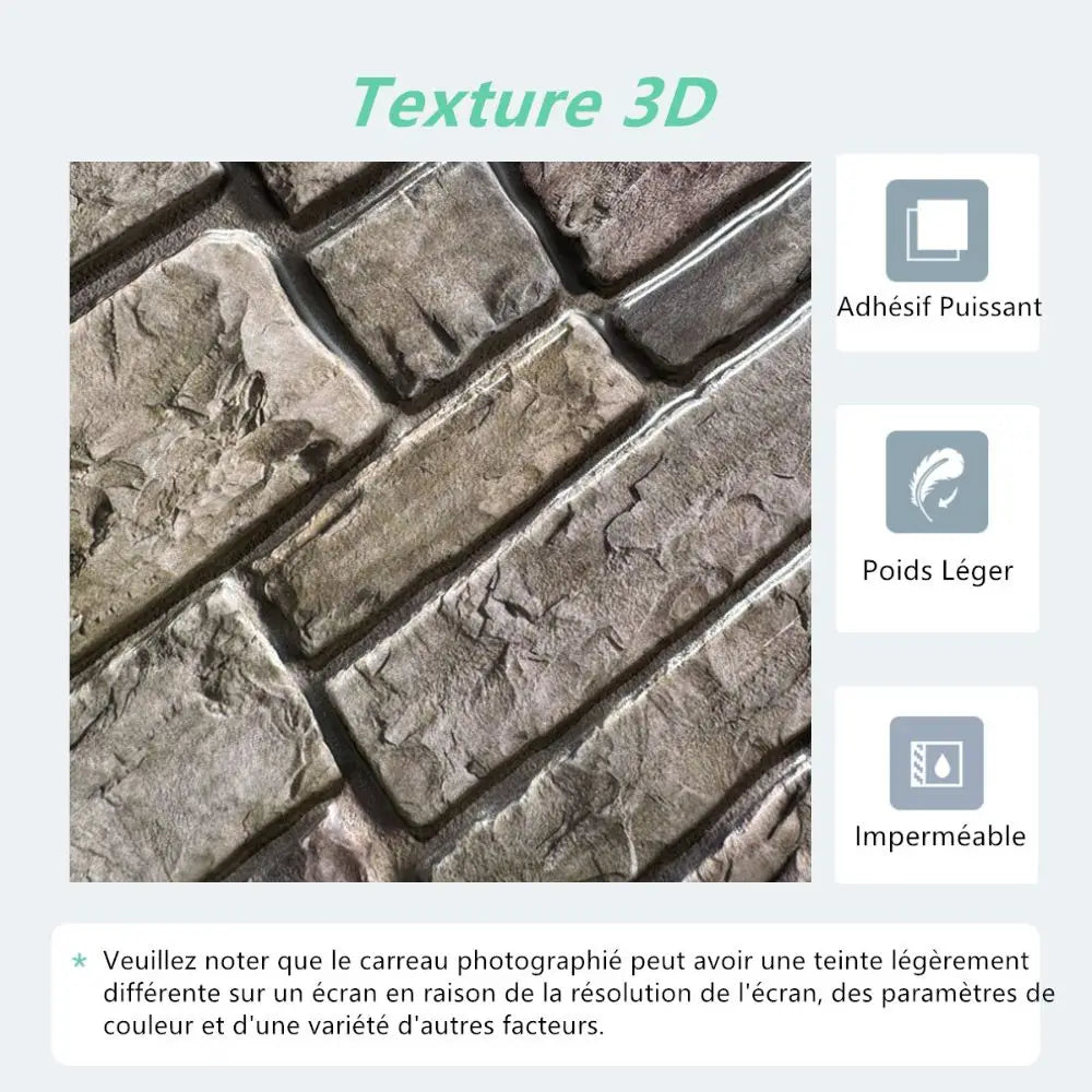 Décoration murale briquette