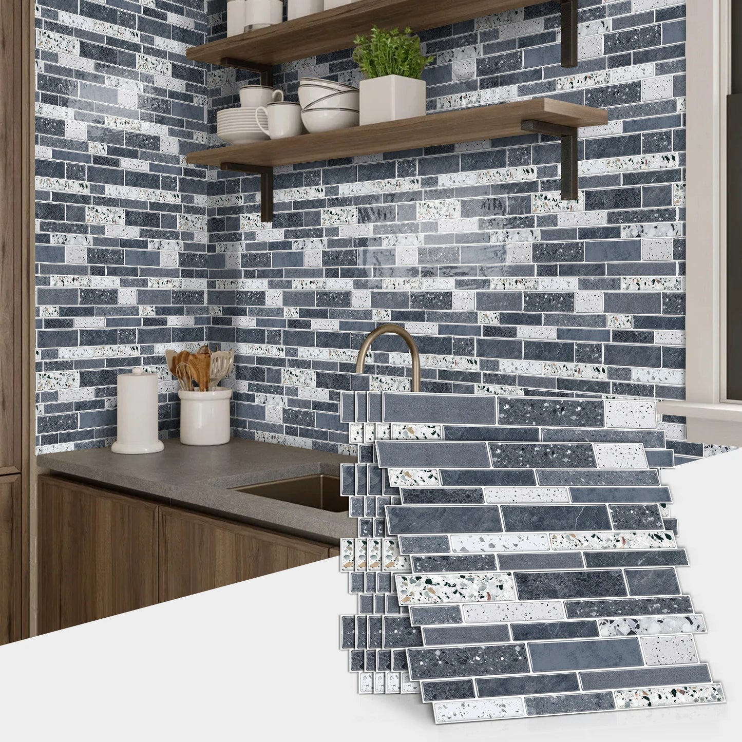 Carrelage murale décoratif mosaîque