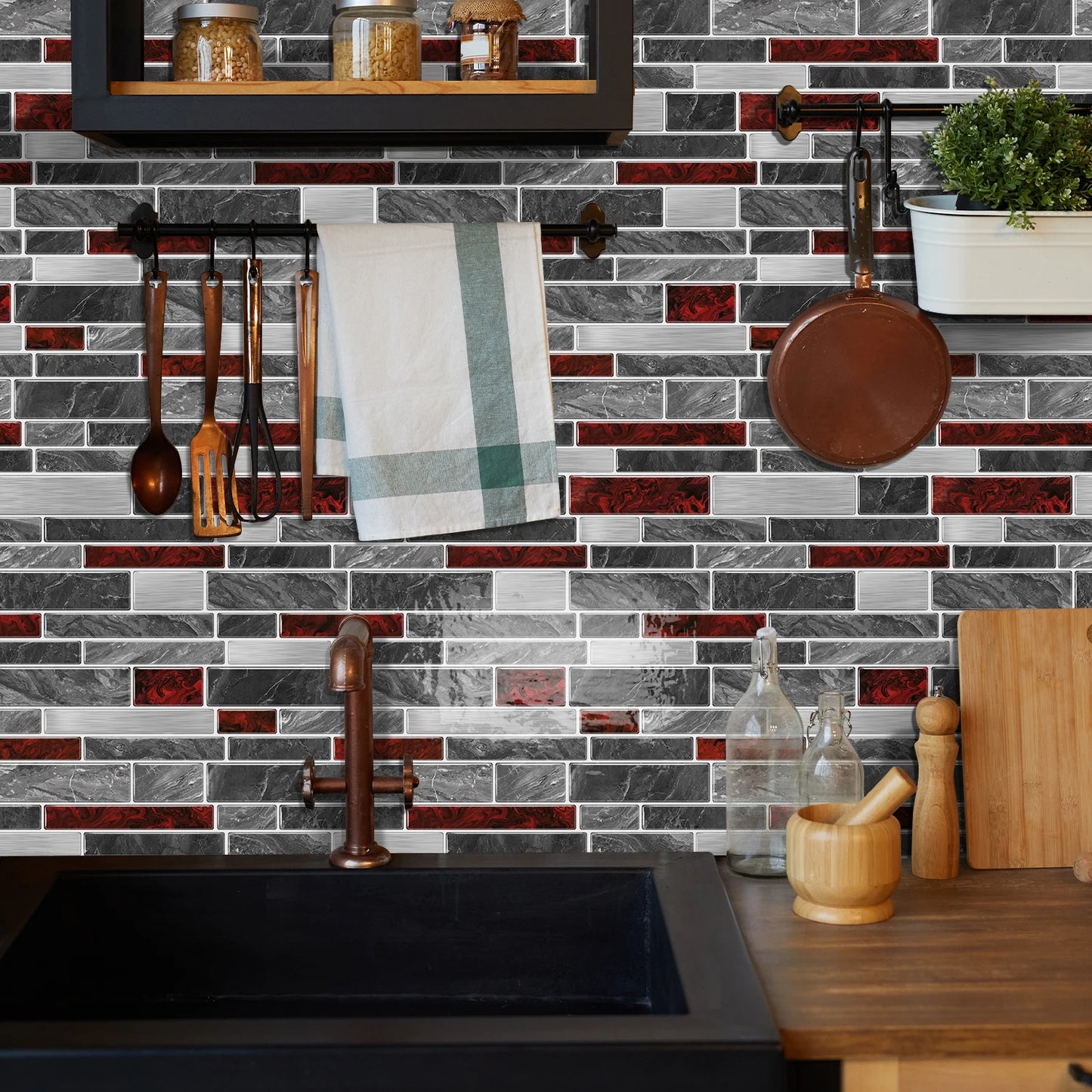 Carrelage murale décoratif mosaîque