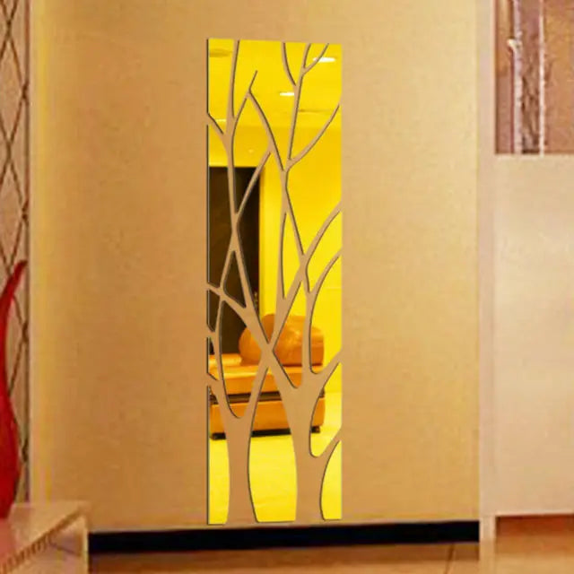 Décoration murale en miroir