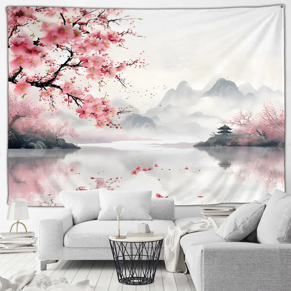 Décoration murale japonaise