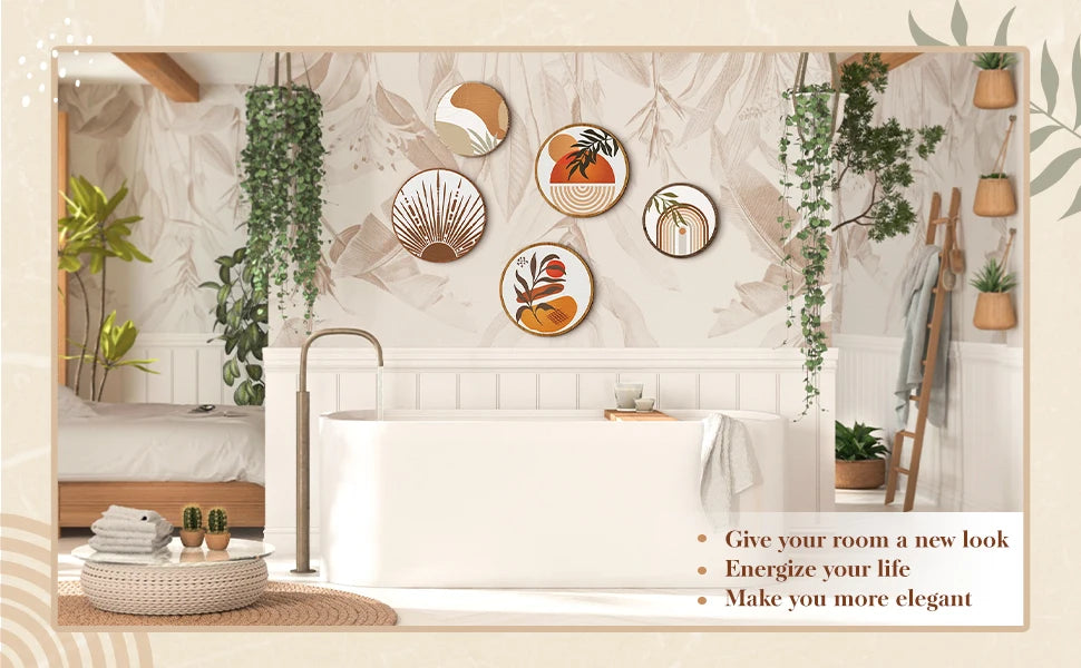 Assiette décorative murale