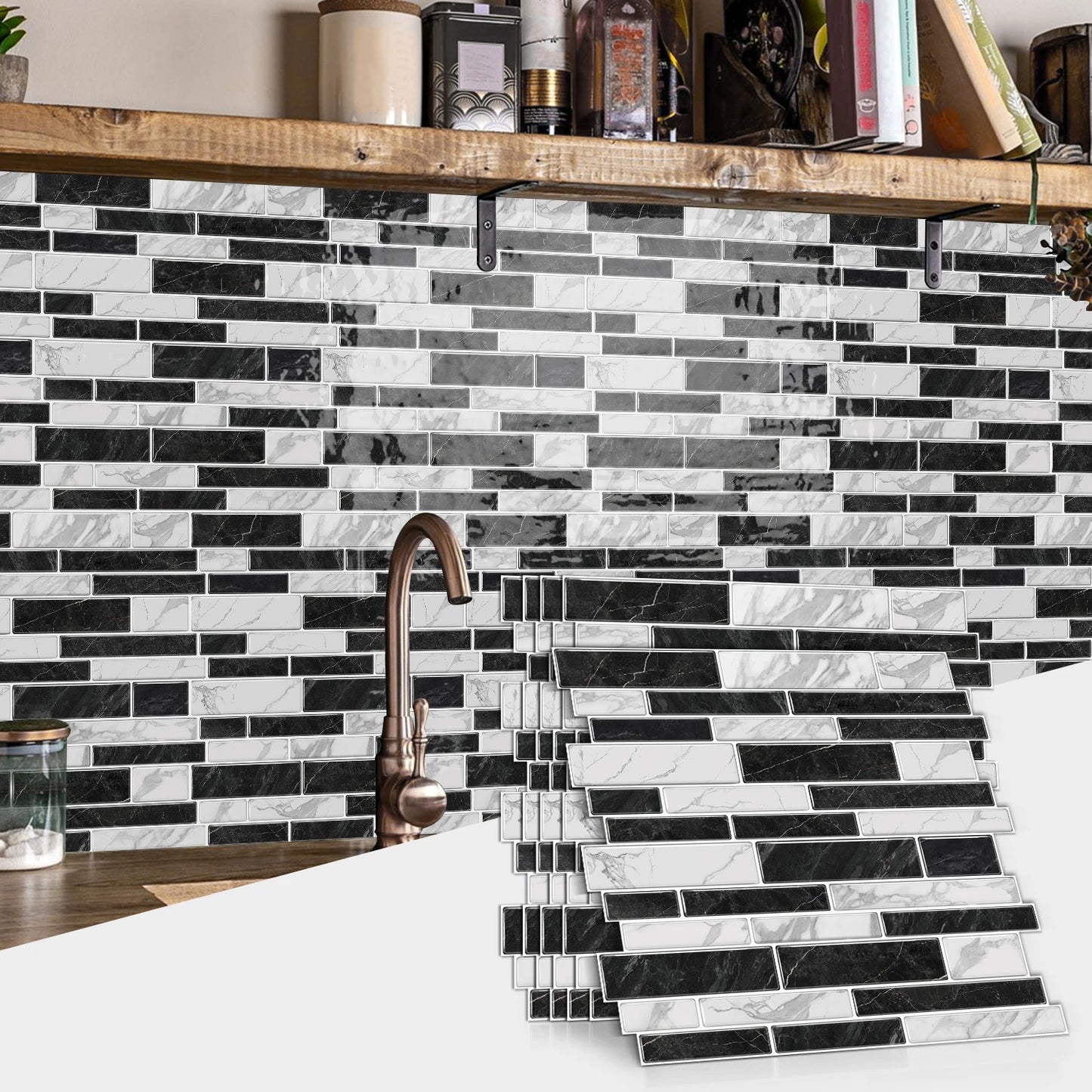 Carrelage murale décoratif mosaîque