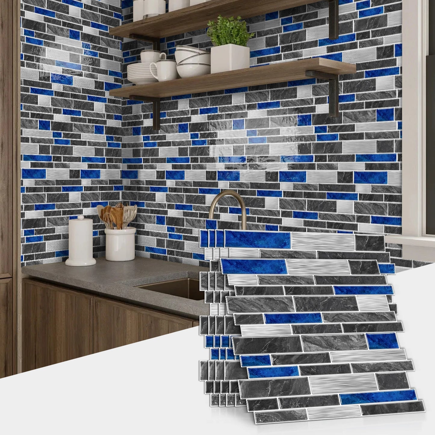 Carrelage murale décoratif mosaîque