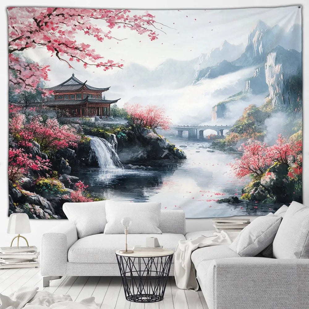 Décoration murale japonaise