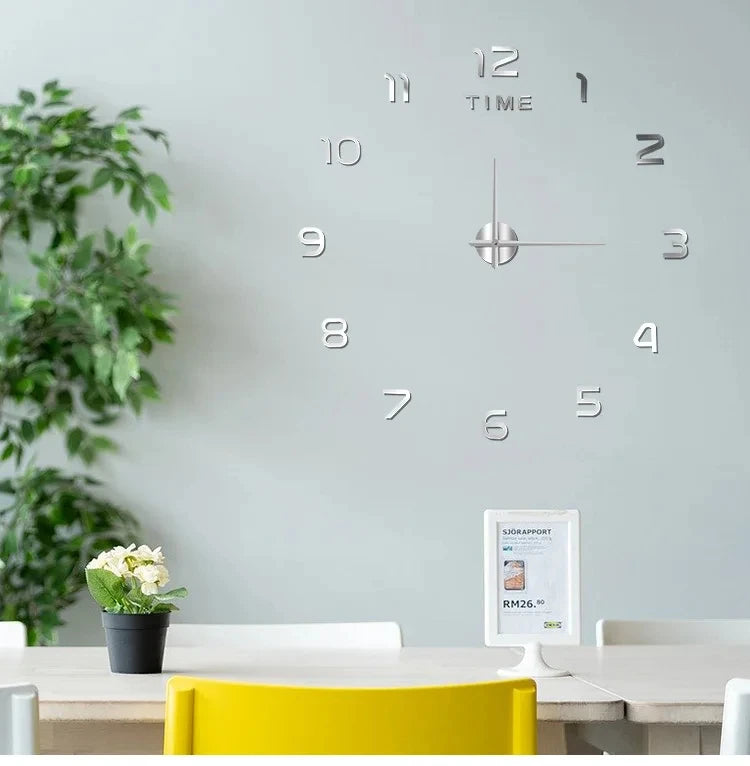 Décoration murale horloge