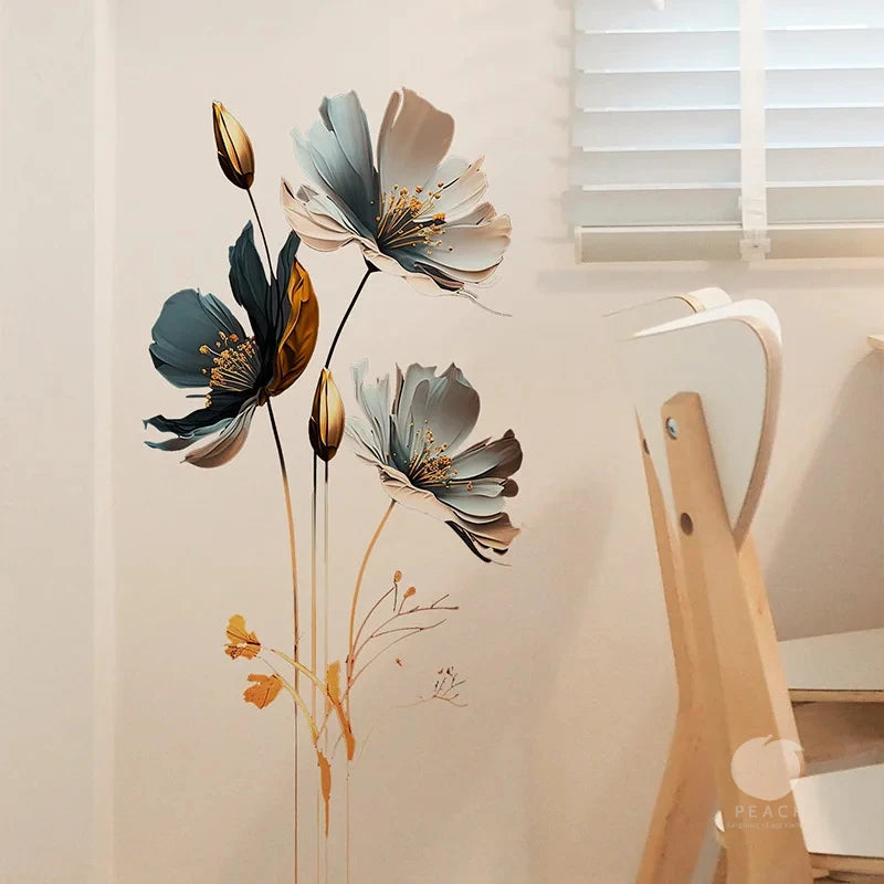 Décoration florale murale