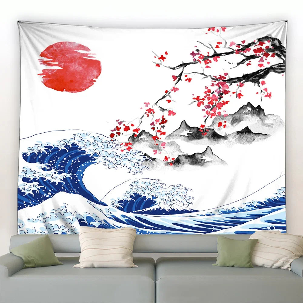 Décoration murale en tissu