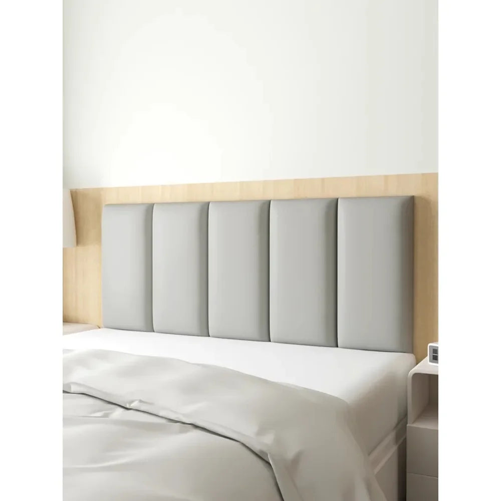 Décoration murale pour tête de lit cuir