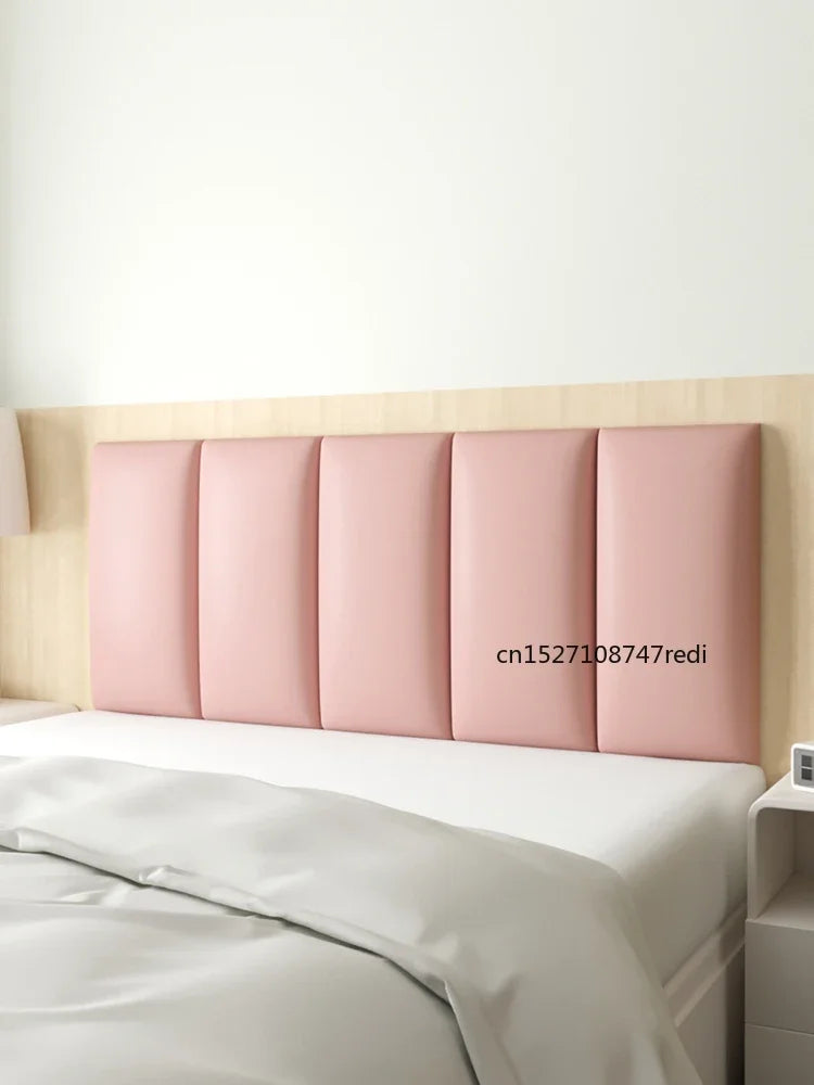 Décoration murale pour tête de lit cuir