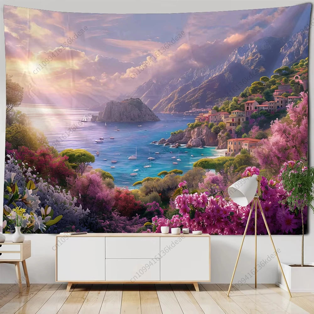 Décoration tapis mural