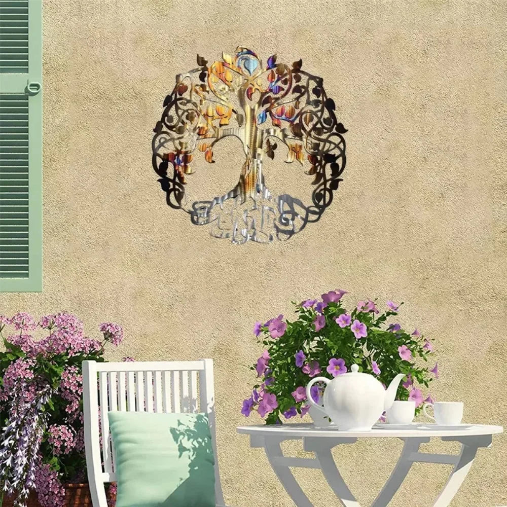 Décoration murale extérieure terrasse