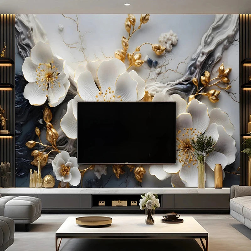 Décoration murale fleur 3D