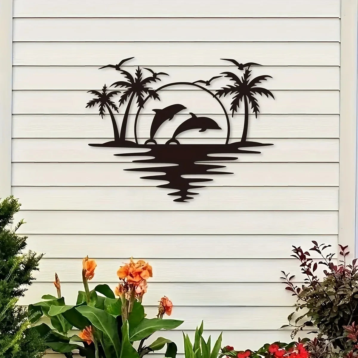 Décoration murale extérieur jardin