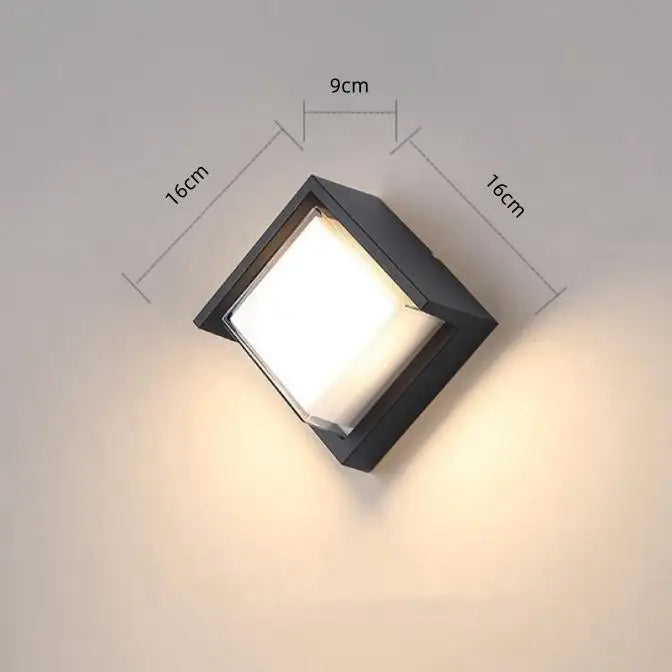 Lumière extérieure murale