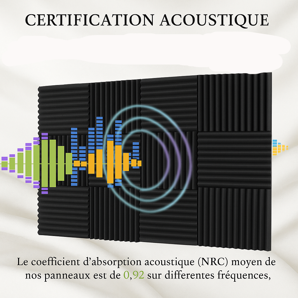Panneau acoustique mural design