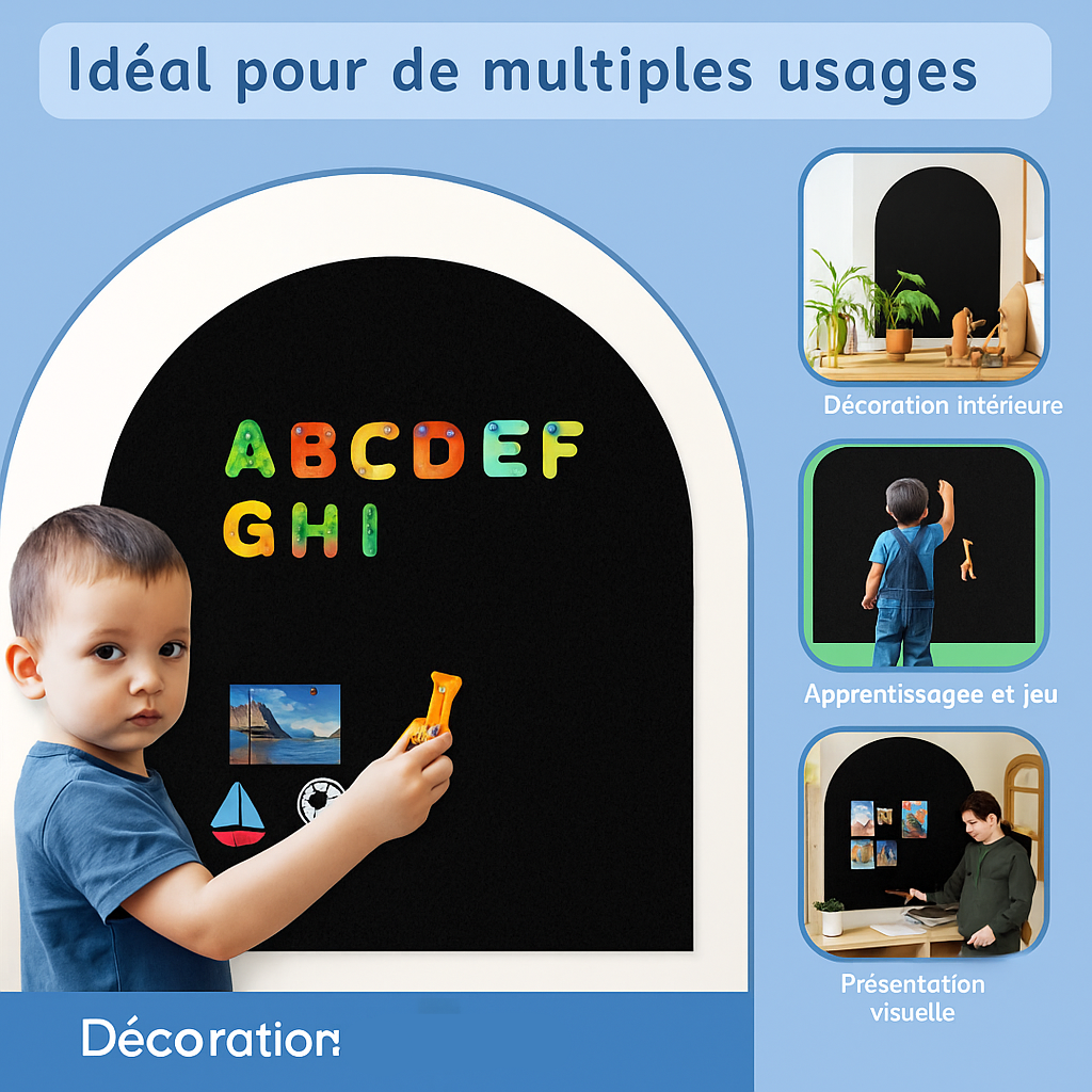 Décoration murale magnétique