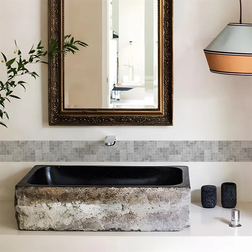 Décoration murale salle de bain