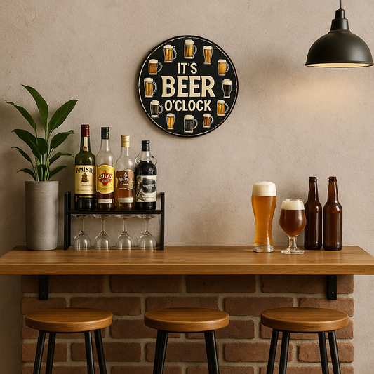 Décoration murale pour bar