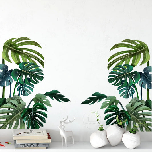 Décoration murale feuille