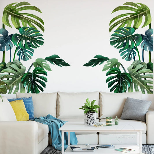 Décoration murale feuille