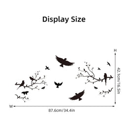 Décor mural oiseaux