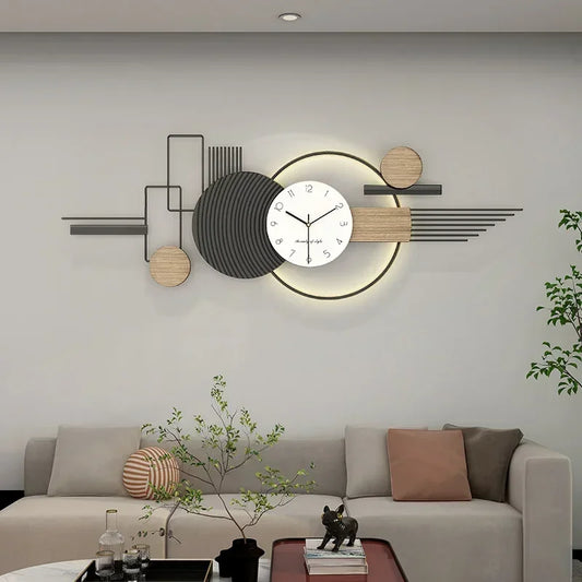 Horloge murale décorative salon