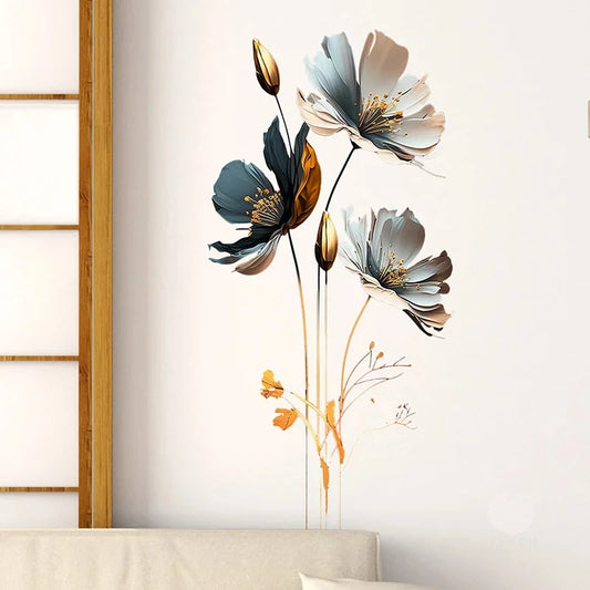Décoration florale murale
