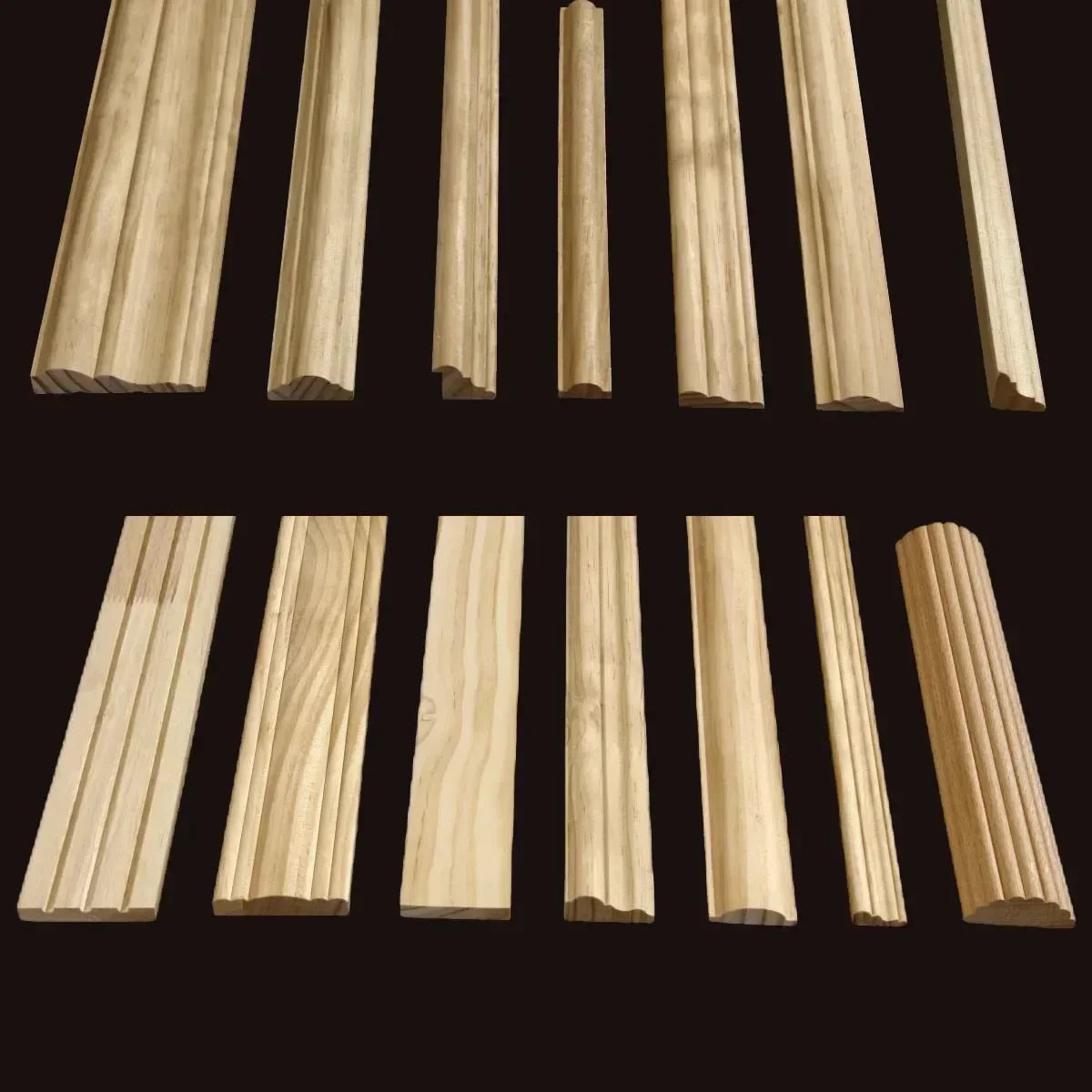 Baguette murale décorative bois