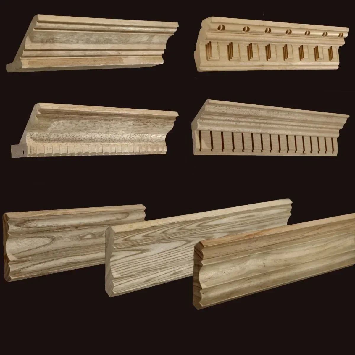 Baguette murale décorative bois