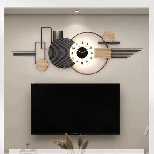 Horloge murale décorative salon