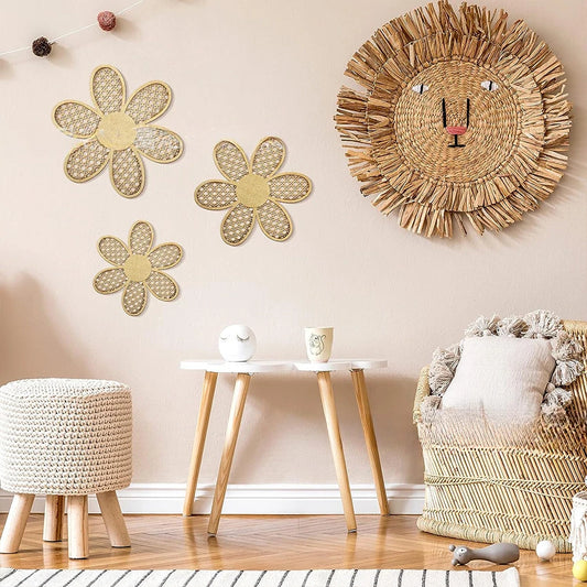 Décoration murale cannage