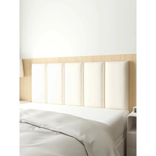 Décoration murale pour tête de lit cuir