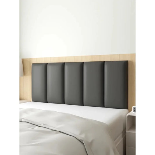 Décoration murale pour tête de lit cuir