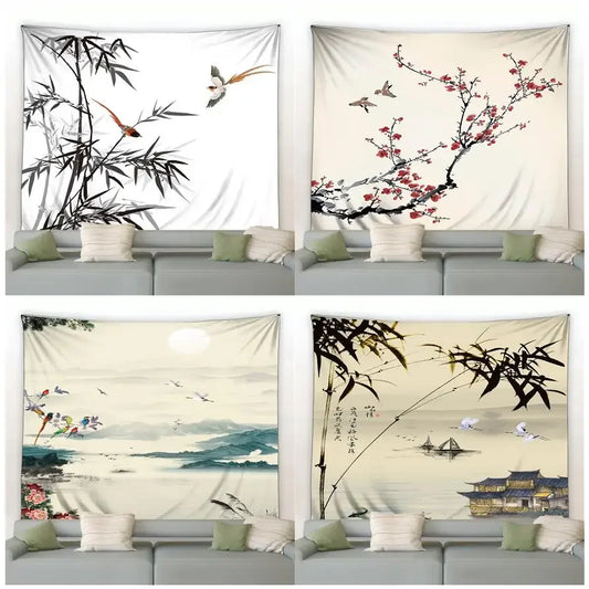 Décoration murale en tissu