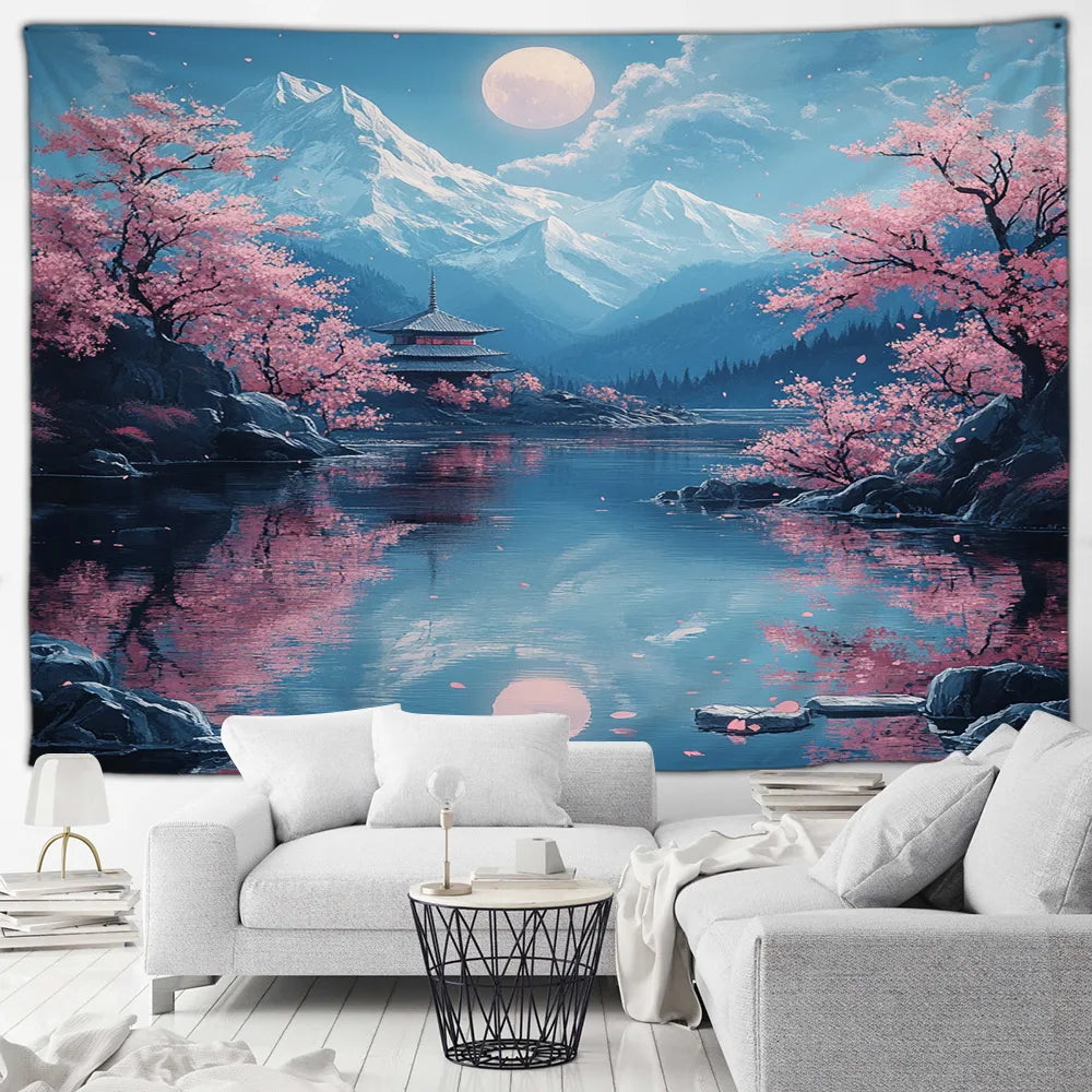 Décoration murale japonaise