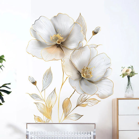Fleur murale décorative