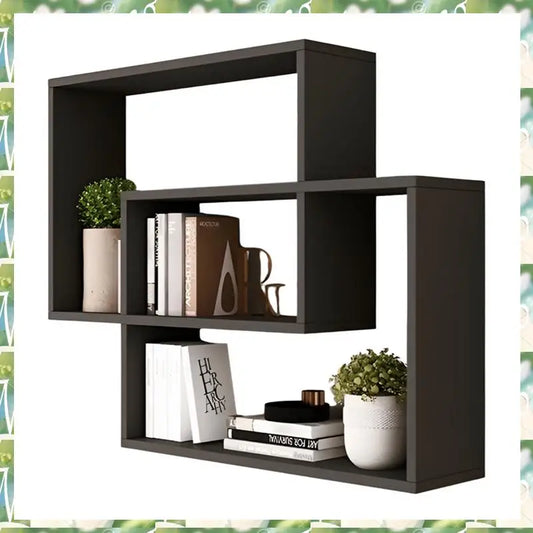 Décoration étagère murale salon