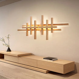 Décoration murale bois