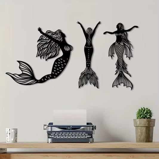 Décoration murale poisson métal
