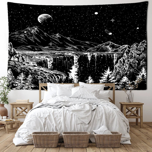 Décoration murale au-dessus du lit