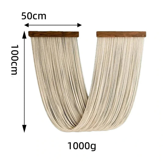 Décoration murale macramé