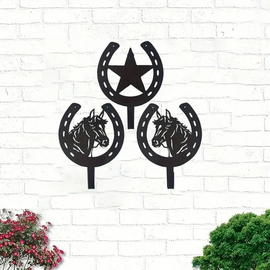 Fer à cheval décoration murale